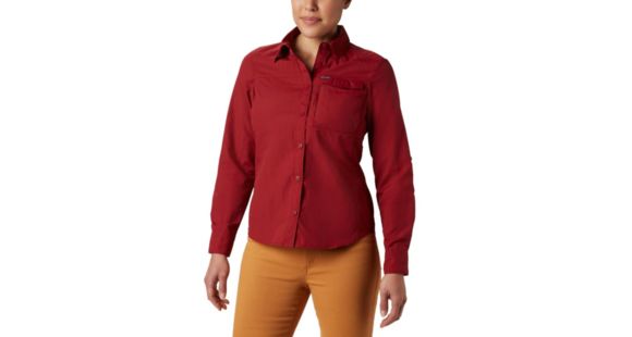 Columbia Silver Ridge 2.0 Long Sleeve - Women's, Beet, Large, 1841821607-L