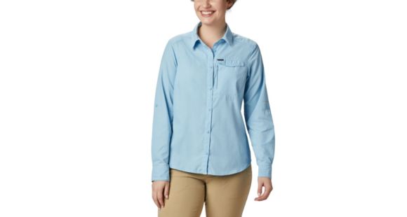 Columbia Silver Ridge 2.0 Long Sleeve - Women's, Crystal Blue, Small, 1841821484-S