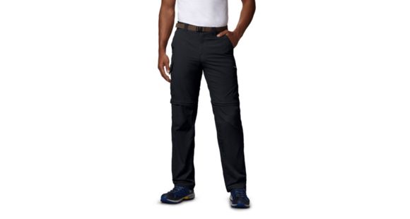 Columbia Silver Ridge Convertible Pants - Men's, Black, 48 Waist, 32 Inseam, 144167-010-48-32