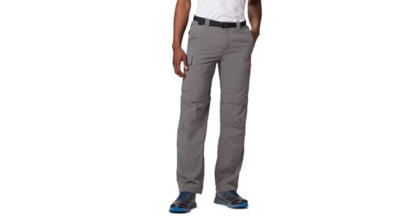 Columbia Silver Ridge Convertible Pant - Men's, City Grey, 34 Waist, 28 Inseam, 1441671023-34