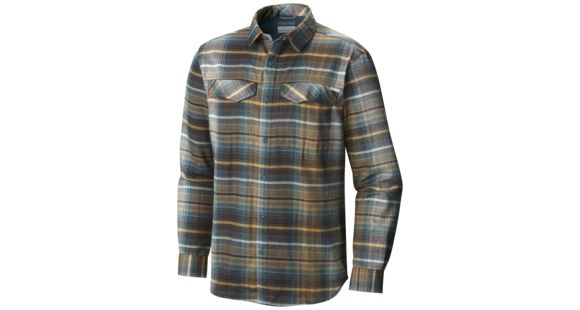 Columbia Silver Ridge Flannel Long Sleeve Shirt - Men's-New Cinder Ombre Plaid-Medium