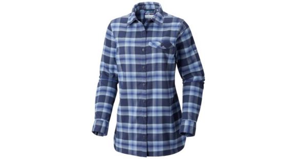 Columbia Silver Ridge Flannel Tunic - Women's, Nocturnal Plaid, Large, 1802611466-L