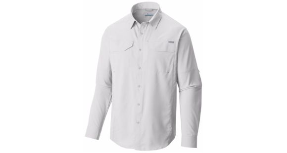 Columbia Silver Ridge Lite Long Sleeve Shirt - Men's-White-XX-Large
