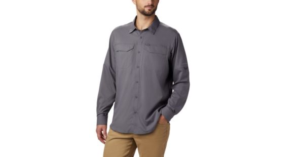 Columbia Silver Ridge Lite Long Sleeve Shirt - Men's, City Grey, Medium, 1654321023-M