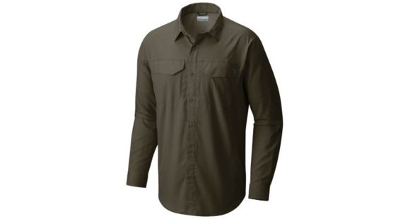 Columbia Silver Ridge Lite Long Sleeve Shirt - Men's, Peatmoss, Large, 1654321213-L