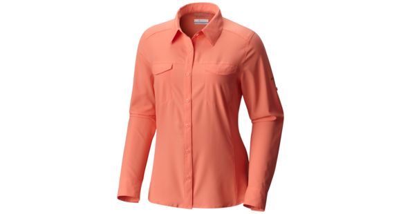 Columbia Silver Ridge Lite Long Sleeve Shirt - Women's-Lychee-Small