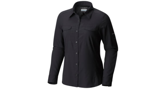 Columbia Silver Ridge Lite Long Sleeve Shirt - Women's, Black, XS, 1714371010XS