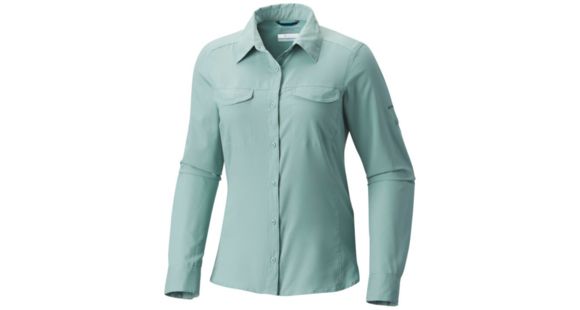 Columbia Silver Ridge Lite Long Sleeve Shirt - Womens, Dusty Green, L, 1714371387L
