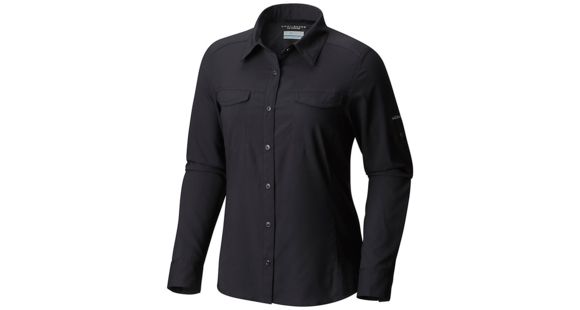 Columbia Silver Ridge Lite Long Sleeve - Shirt - Women's, Black, Small, 1714371010-S