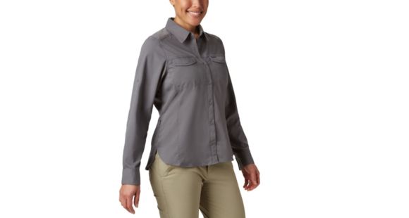 Columbia Silver Ridge Lite Long Sleeve Shirt - Women's, City Grey, Large, 1714371023-L