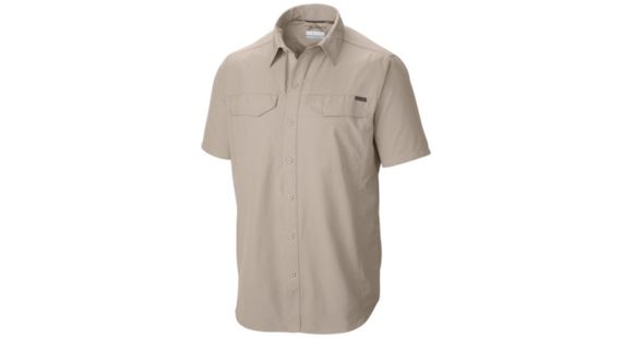 Columbia Silver Ridge Lite Short Sleeve Shirt - Men's-Fossil-X-Large
