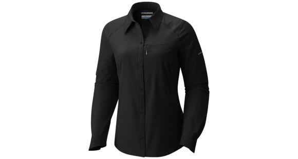 Columbia Silver Ridge Long Sleeve Shirt - Women's, Black, S, 1443231010S