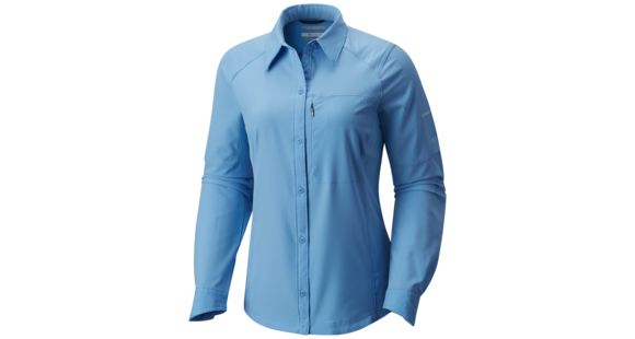 Columbia Silver Ridge Long Sleeve Shirt - Women's, Blue Sky, M, 1443231989M