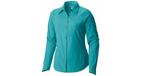 Columbia Silver Ridge Long Sleeve Shirt - Women's-Miami-X-Large