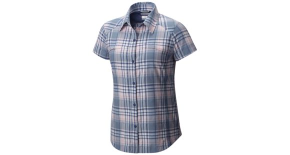 Columbia Silver Ridge Multi Plaid Short Sleeve Shirt - Women's-Beacon Dobby Pl-X-Large