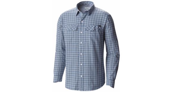 Columbia Silver Ridge Plaid Long Sleeve Shirt - Men's-Night Tide-XX-Large
