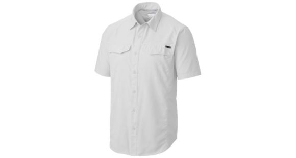 Columbia Silver Ridge Short Sleeve Shirt - Men's, White, Large, 1441661100-L