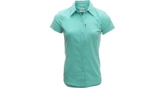 Columbia Silver Ridge Short Sleeve Shirt - Women's-Iceberg-Medium