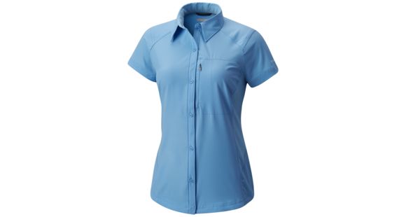 Columbia Silver Ridge Short Sleeve Shirt - Women's, Blue Sky, XS, 1443251989XS