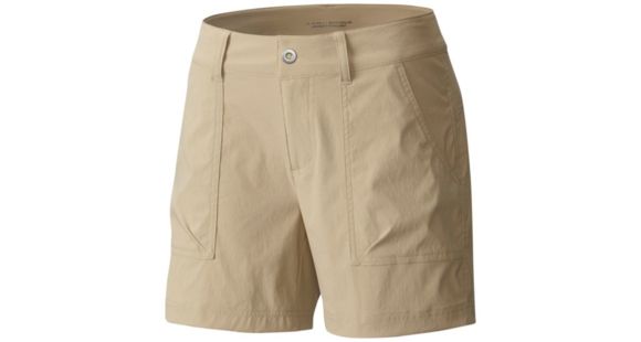 Columbia Silver Ridge Stretch Short II - Womens, British Tan, Size 2, 5in Inseam, 17735612652