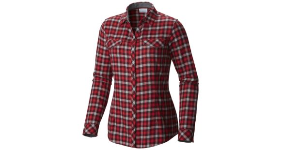 Columbia Simply Put II Flannel Shirt - Women's-Chianti Check-Small