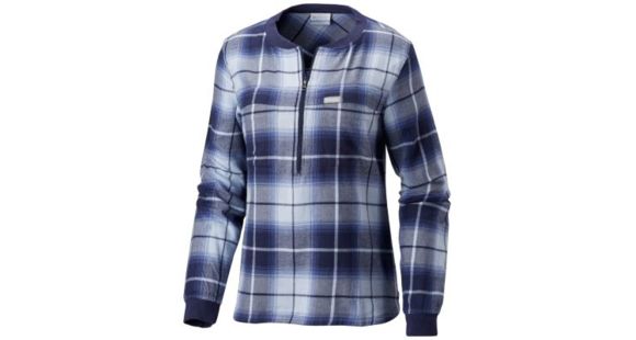 Columbia Simply Put Pullover Shirt - Women's, Eve Plaid, Extra Small, 1804411593-XS