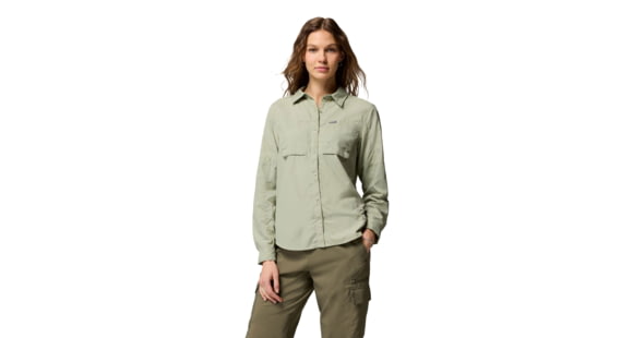 Columbia Skien Valley Long Sleeve Shirt - Women's, Safari, Large, 2119281348-348-L