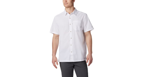 Columbia Slack Tide Camp Shirt - Mens, White, Extra Small, 1577051100WhiteXS