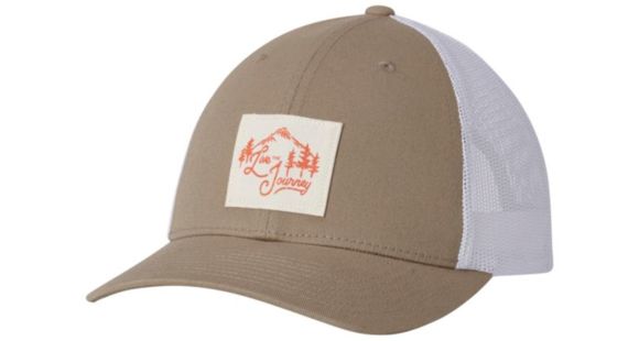 Columbia Snap Back Hat - Womens, Truffle, Journey Patch, One Size, 1768401211O/S
