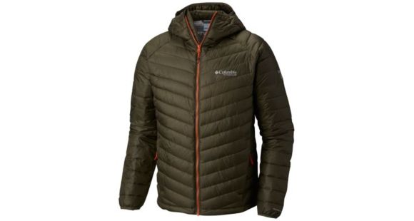 Columbia Snow Country Hooded Jacket - Men's, Peatmoss, Medium, 1823141213-M