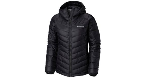 Columbia Snow Country Hooded Jacket - Women's, Black, Small, 182307-010-S