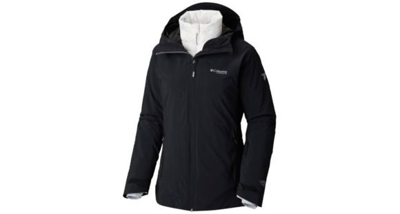 Columbia Snow Rival Interchange Jacket - Women's, Black, Medium, 1801021010-M