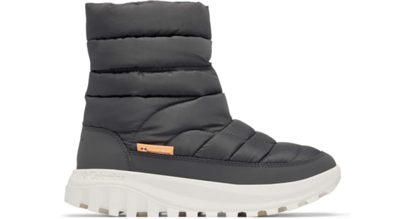 Columbia Snowtrot Mid Boots - Women's, Shark/Peach, 8 US, 2075111-011-8