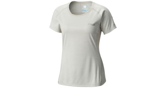 Columbia Solar Ice Short Sleeve Shirt - Womens, Flint Grey, L, 1781111027L