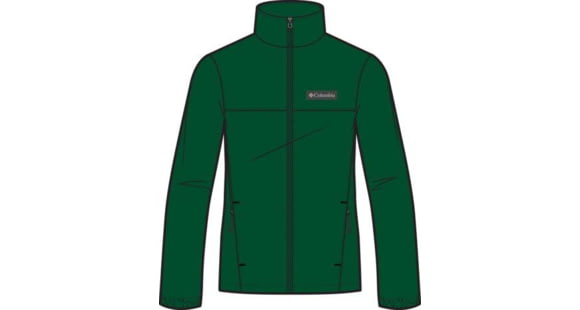 Columbia Steens Mountain Full Zip 2.0 Jacket - Men's, Rain Forest, Medium, 1476671-375-M