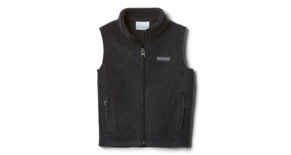 Columbia Steens Mt Fleece Vest, Black, 3T - Boy's, 1620803010-3T