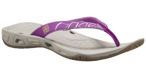 Columbia Sunbreeze Vent Flip Sandal - Women's-Razzle/Zour-Medium-10