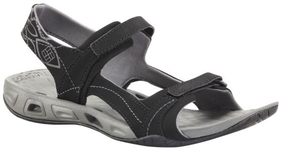 Columbia Sunlight Vent II Sandal - Women's-Black/Charcoal-Medium-10