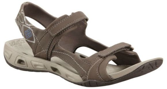 Columbia Sunlight Vent II Sandal - Women's-Mud/Atmosphere-Medium-9 US
