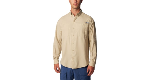 Columbia Tamiami II Long Sleeve Shirt - Mens, Fossil, Medium, 1286061160FossilM