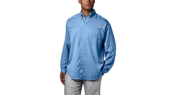 Columbia Tamiami II Long Sleeve Shirt - Men's, Sail, 5XL, Tall, 128606-486-5XT