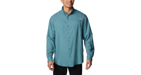 Columbia Tamiami II Long Sleeve Shirt - Mens, Tranquil Teal, Small, 1286061329Tranquil TealS