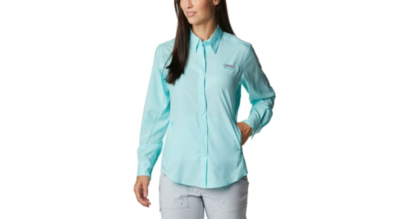 Columbia Tamiami II Long Sleeve Shirt - Womens, Gulf Stream, Extra Large, 1275701448Gulf StreamXL