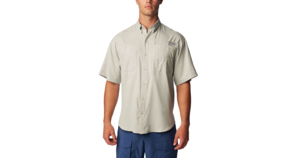 Columbia Tamiami II Short Sleeve Shirt - Mens, Cool Grey, Extra Large, 1287051019Cool GreyXL