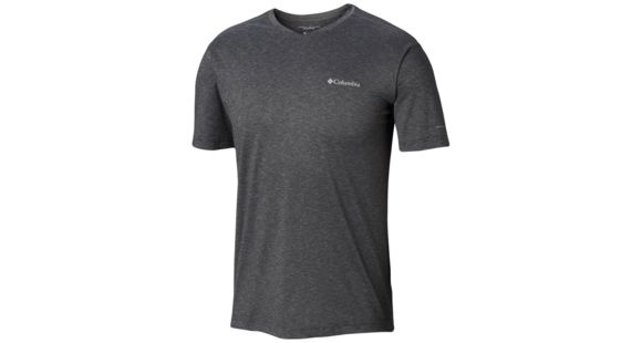 Columbia Tech Trail II V-Neck Shirt - Men's, Shark, 2XL, 183852-011-XXL