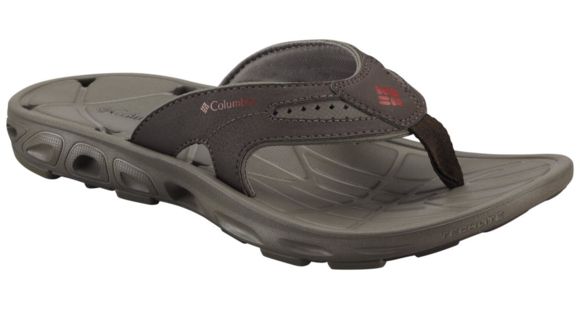 Columbia Techsun Vent Flip Sandal - Men's-Cordovan/Gypsy-Medium-12 US