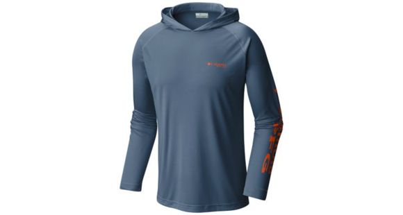Columbia Terminal Tackle Hoodie - Men's, Sunlit/Purple Lotus Logo, Small, 1536171707-S