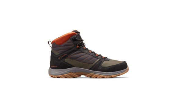 Columbia Terrebonne II Sport Mid Omni-Tech Hiking Boots - Men's, Dark Grey, Dark Adobe, Medium, 8, 1791131089-8