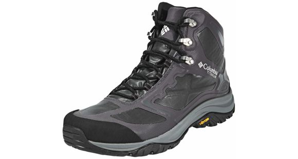 Columbia Terrebonne OutDry Extreme Hiking Shoe - Men's-Black/White-Medium-13