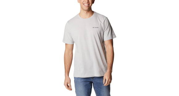 Columbia Thistletown Hills Short Sleeve Shirt - Mens, Columbia Grey Heather, 2XL, 1990751039ClmbGryHthXXL